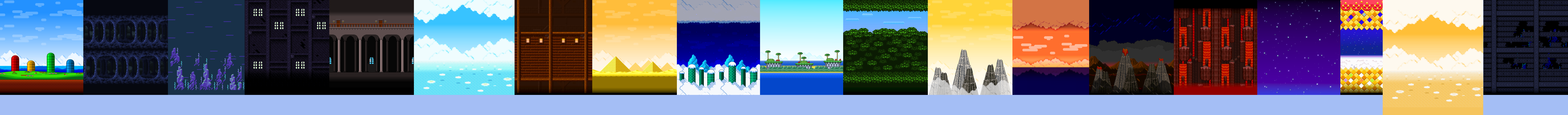 Super Mario UniMaker - Level Backgrounds
