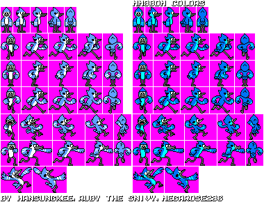Cartoon Network Customs - Mordecai (Mega Man 8-bit Deathmatch-Style)
