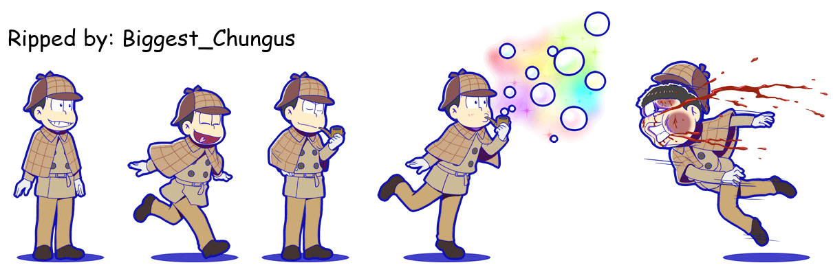 Osomatsu-san Hesokuri Wars: Battle of the NEETs - Osomatsu (Calming Detective)