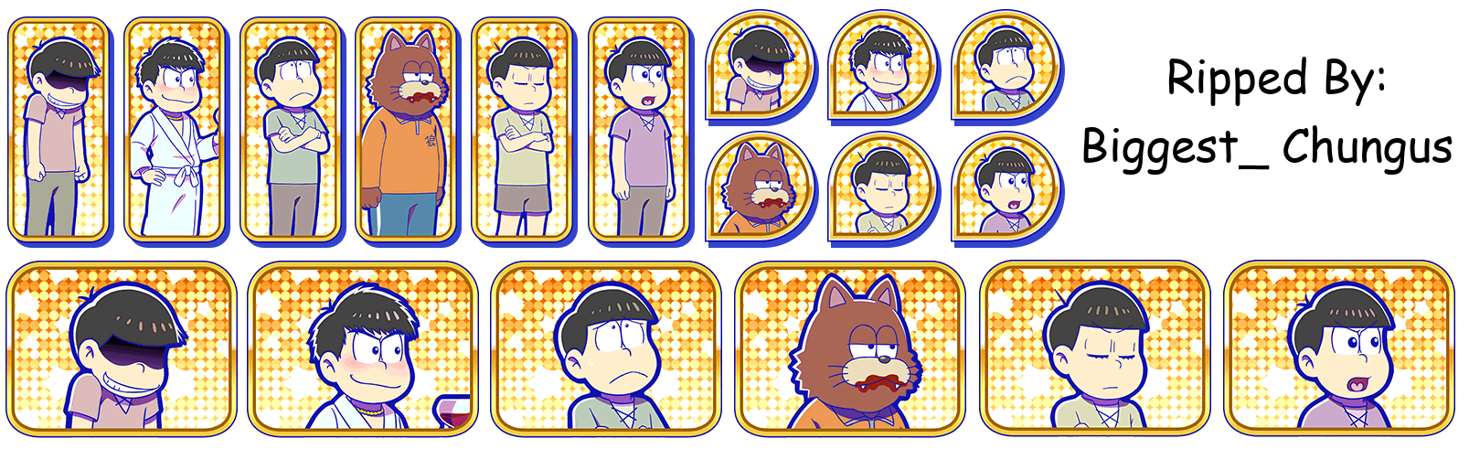 Set Icons (Werewolf TV Anime ver.)