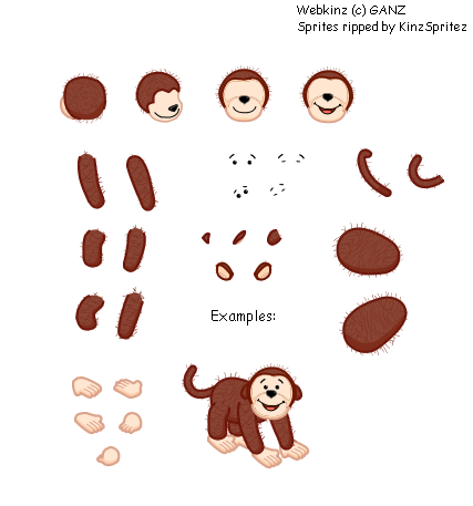 Webkinz - Monkey