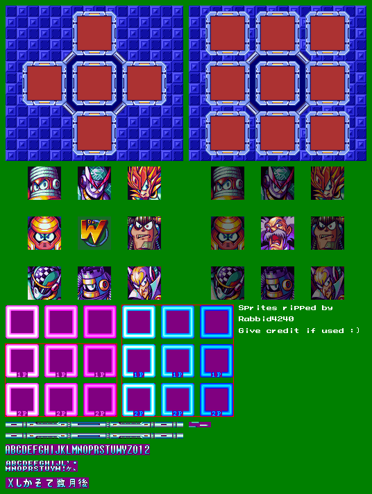 Mega Man 7 - Stage Select