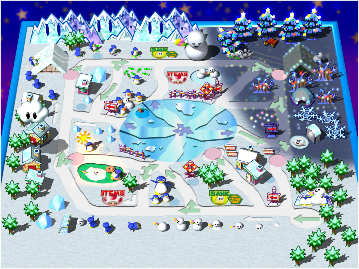 Mario Party 3 - Chilly Waters