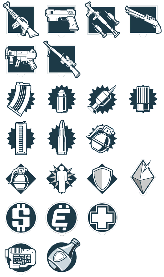 Pickup Icons