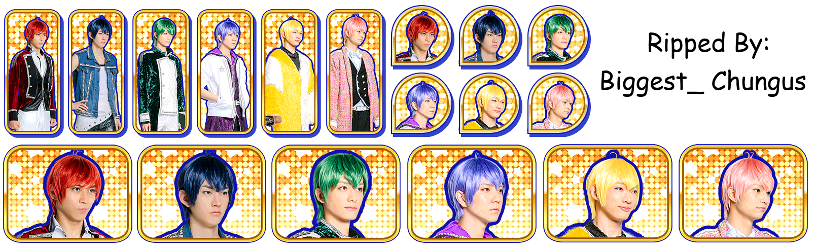 Osomatsu-san Hesokuri Wars: Battle of the NEETs - Set Icons (F6 Satisfaction)