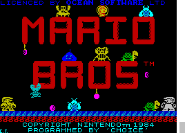 Mario Bros. - Loading Screen