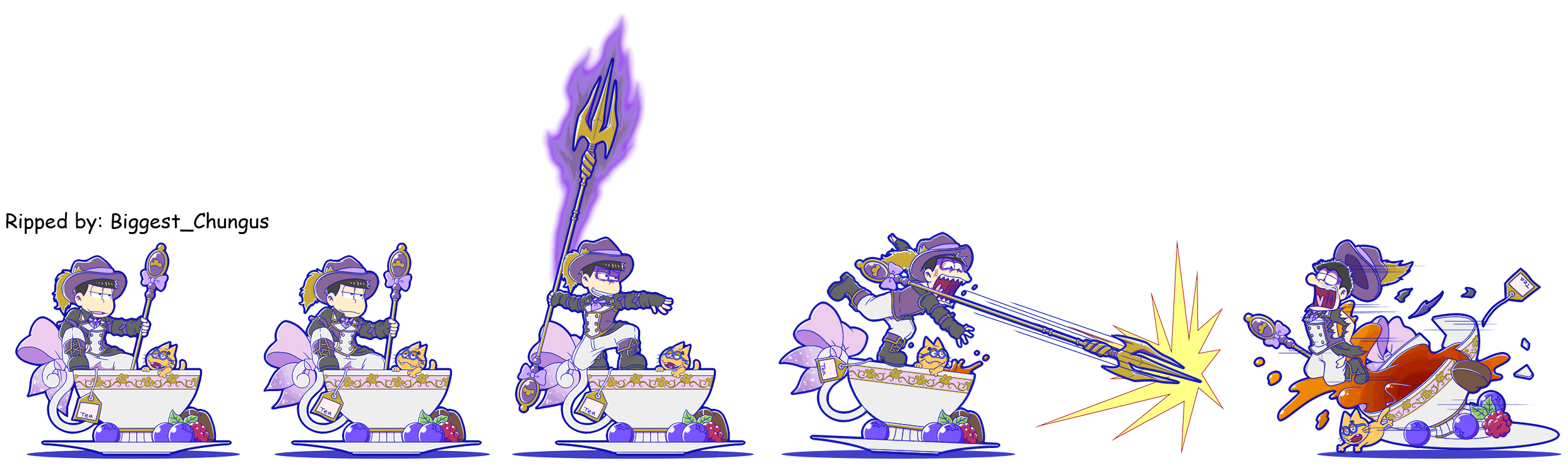 Osomatsu-san Hesokuri Wars: Battle of the NEETs - Ichimatsu (Black Tea)