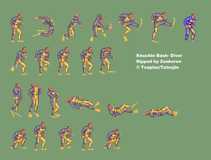 Knuckle Bash - Diver