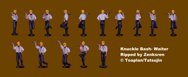 Knuckle Bash - Waiter