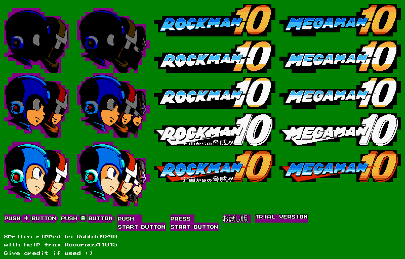 Mega Man 10 - Title Screen