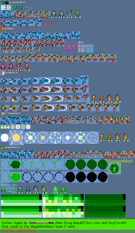 Weapons (Mega Man 11)
