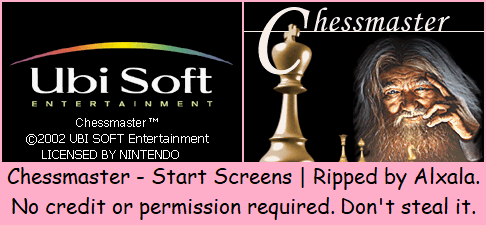 Chessmaster - Start Screens