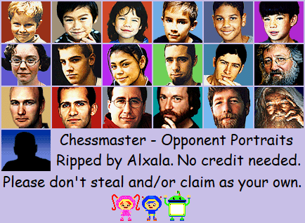 Chessmaster - Opponent Portraits