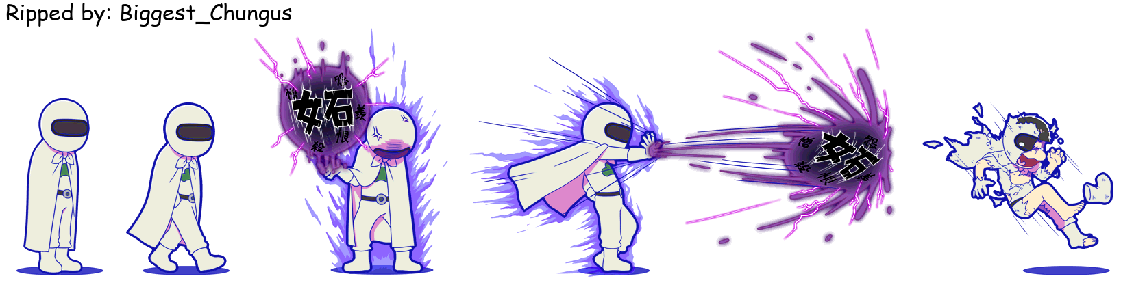 Osomatsu-san Hesokuri Wars: Battle of the NEETs - Ichimatsu (Unused Brothers)