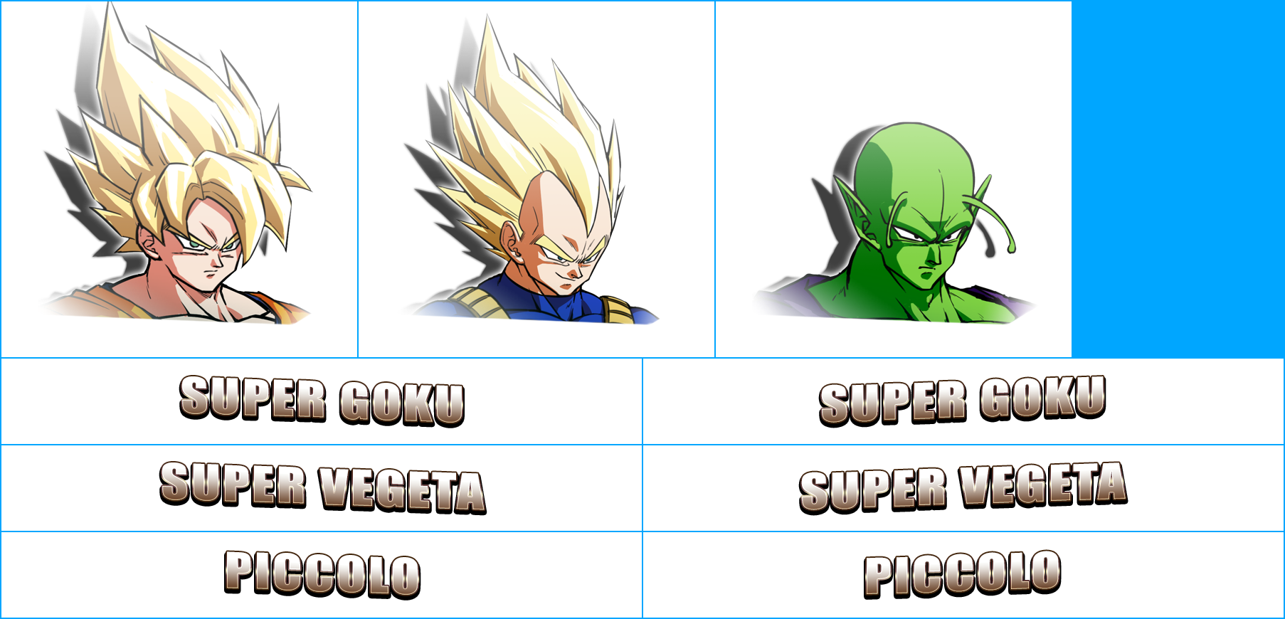 DRAGON BALL FighterZ - Unused UI