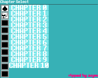 Deltarune - Chapter Select