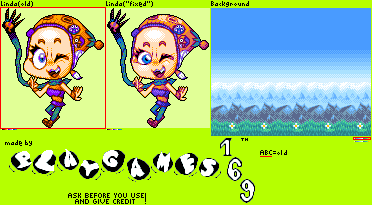 Stretch Panic / Freak Out / Hippa Linda Customs - Linda (Pixel Art)