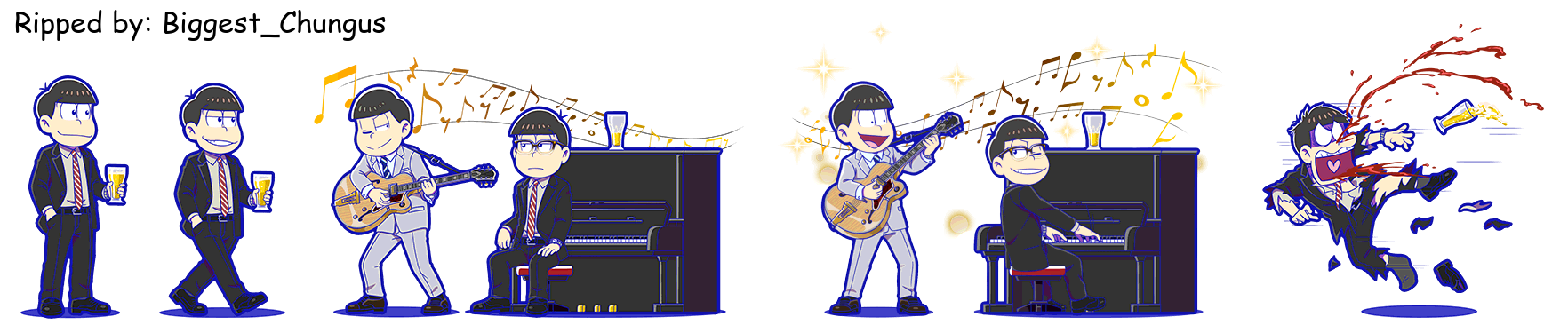 Osomatsu-san Hesokuri Wars: Battle of the NEETs - Osomatsu (Jam Session Take 2)