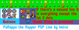 PaRappa the Rapper - The Line