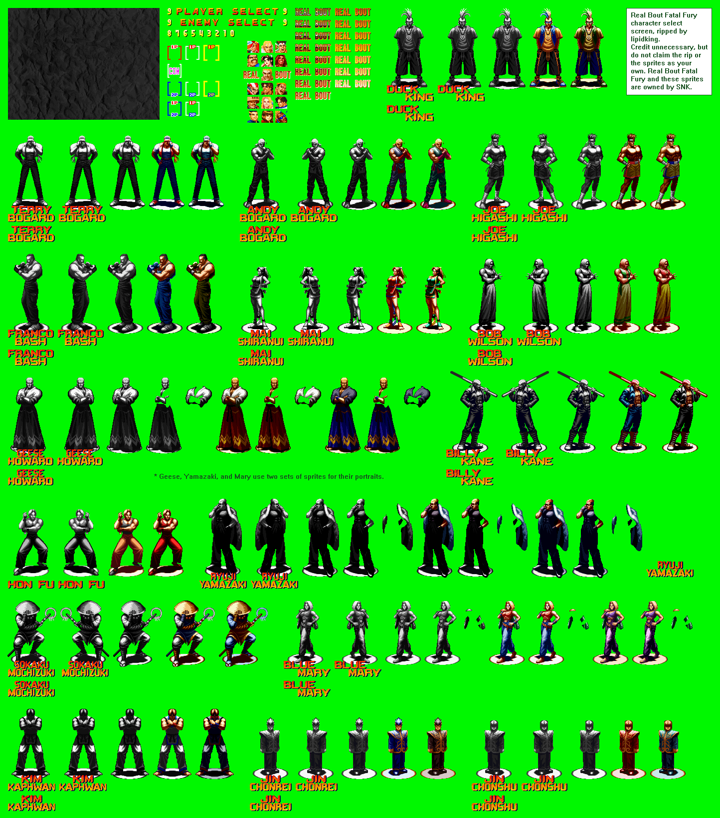 Character Select