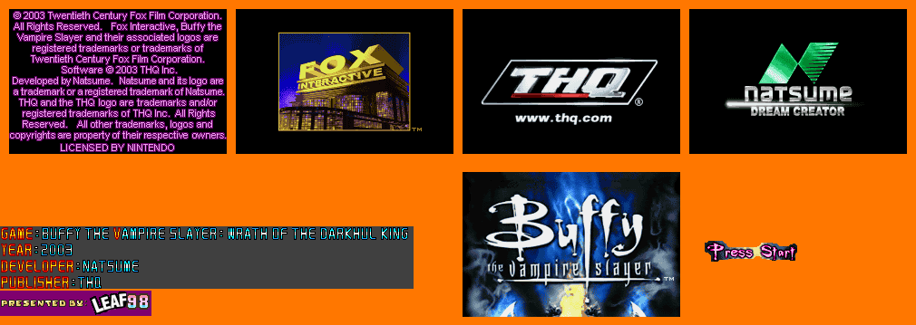 Logos & Title Screen