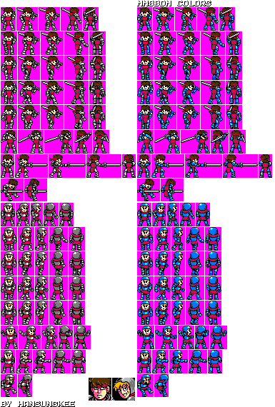 Infernax Customs - Swordcedor and Cervile (Mega Man 8-bit Deathmatch-Style)