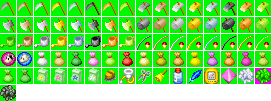 Harvest Moon: More Friends of Mineral Town - Tools Items