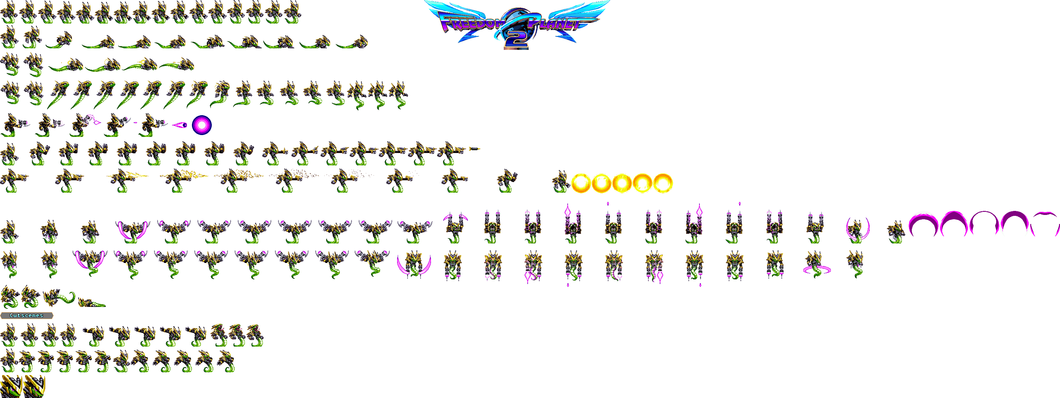 Freedom Planet 2 - General Serpentine