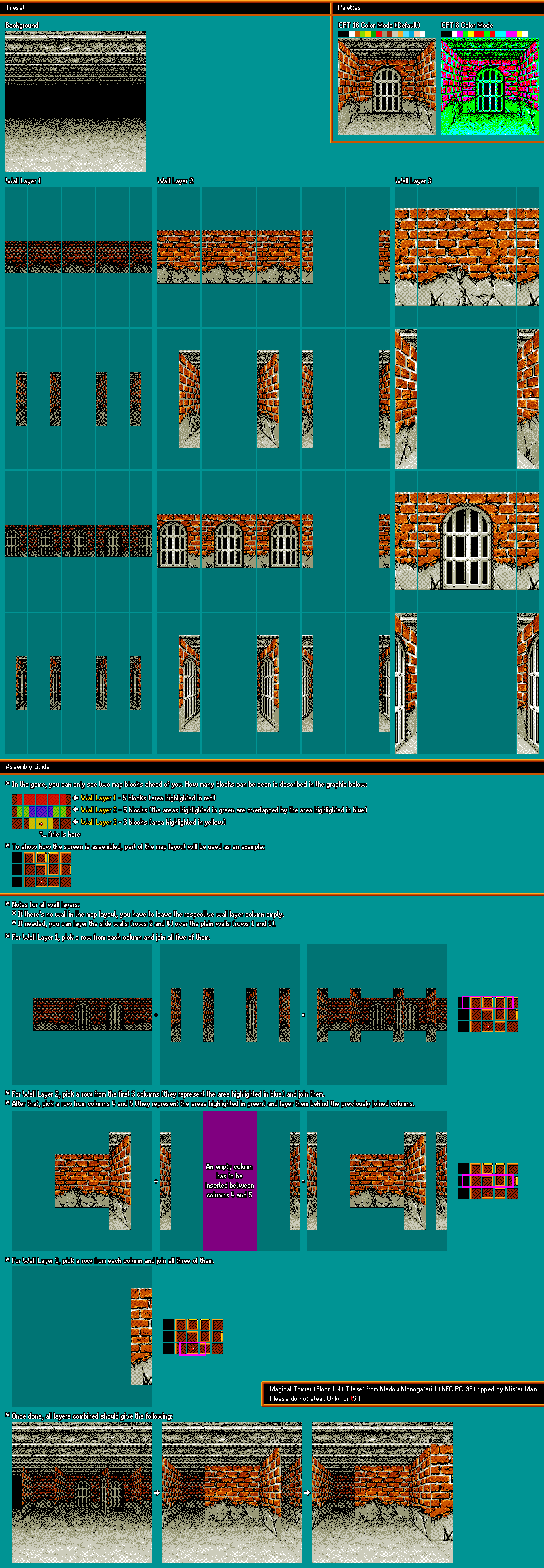 Madou Monogatari 1 - Magical Tower (Floor 1-4)