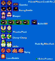 Mario Customs - SMB1 Enemies (Improved, NES-Style)