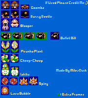 SMB1 Enemies (Improved, NES-Style)