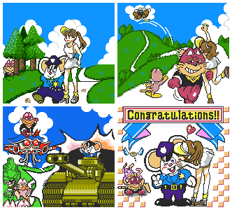 Namco Gallery Vol. 1 (JPN) - Special Picture Panels (SGB)