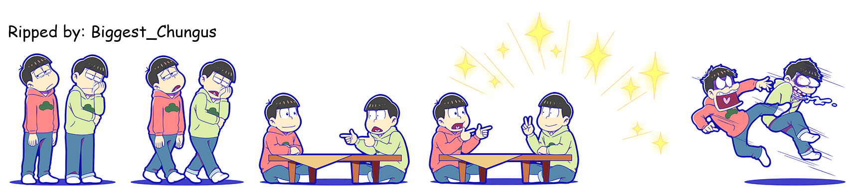 Osomatsu-san Hesokuri Wars: Battle of the NEETs - Choromatsu with Osomatsu (Pre-Movie Skits)