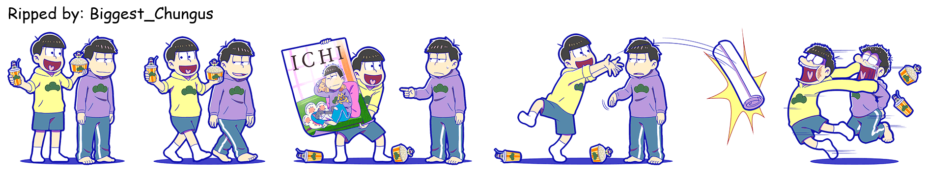 Jyushimatsu with Ichimatsu (Pre-Movie Skits)