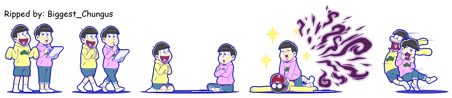 Todomatsu with Jyushimatsu (Pre-Movie Skits)