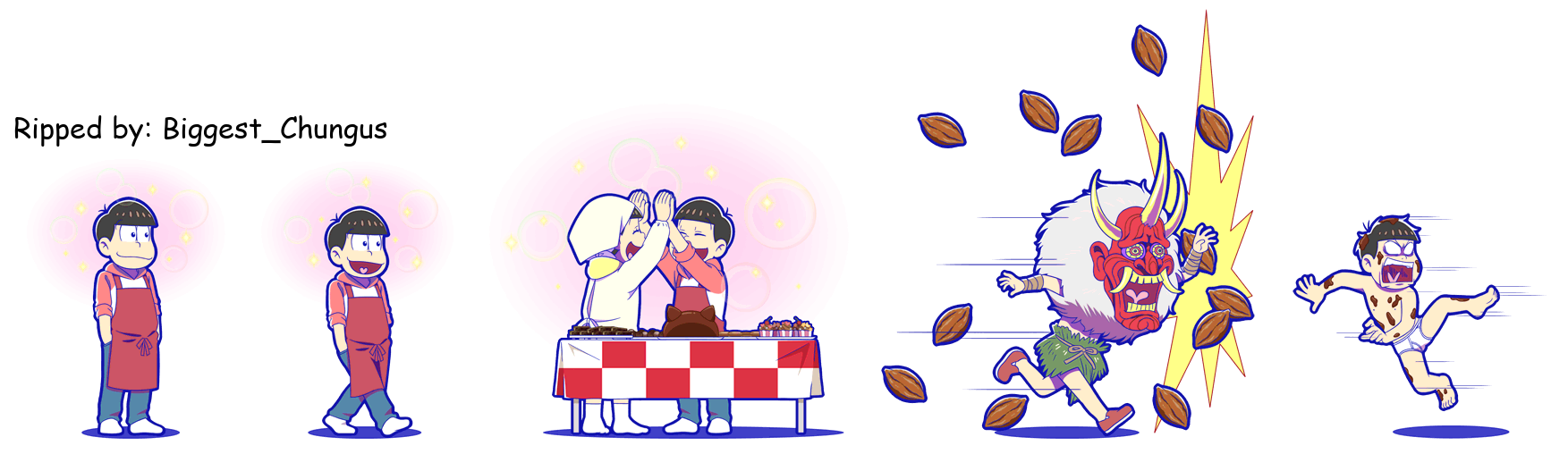 Osomatsu-san Hesokuri Wars: Battle of the NEETs - Osomatsu (Valentine's Day)