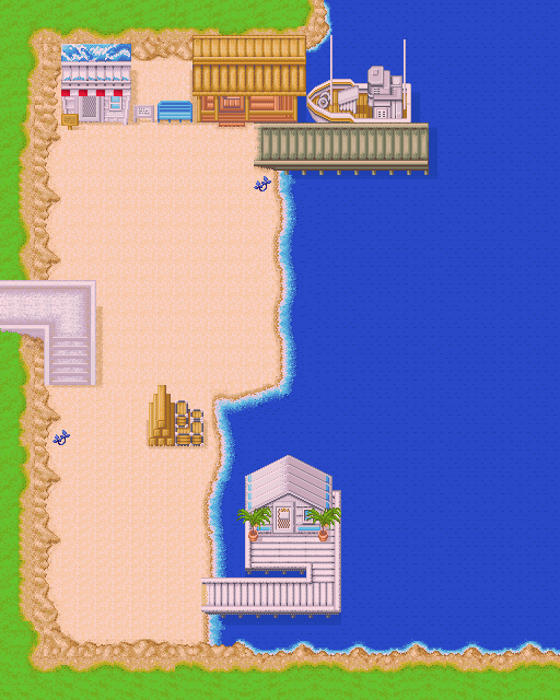 Harvest Moon: More Friends of Mineral Town - Dock (Autumn)