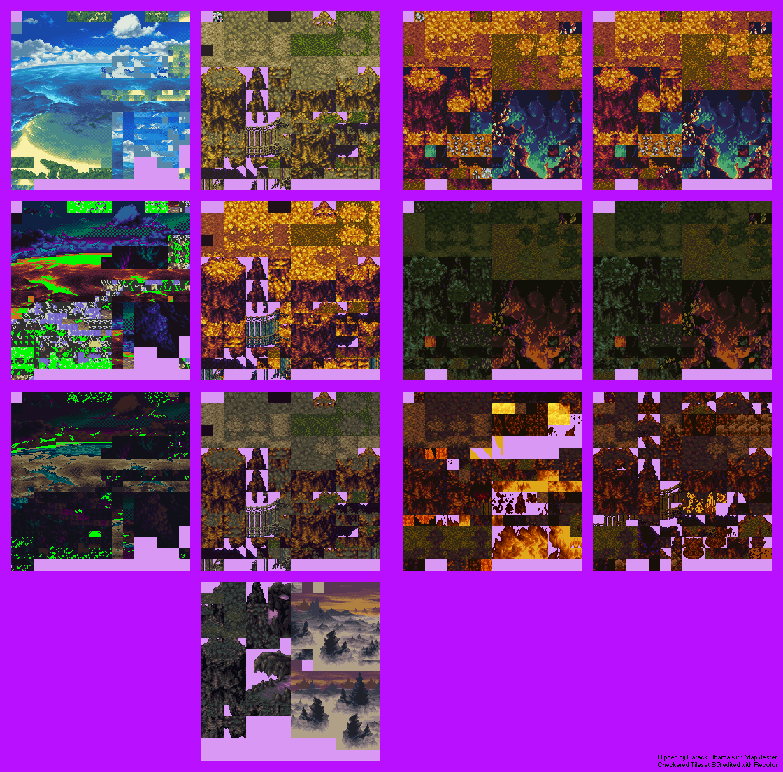 Mountain & Mountain Cave Tilesets