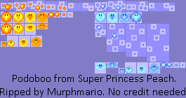 Super Princess Peach - Podoboo