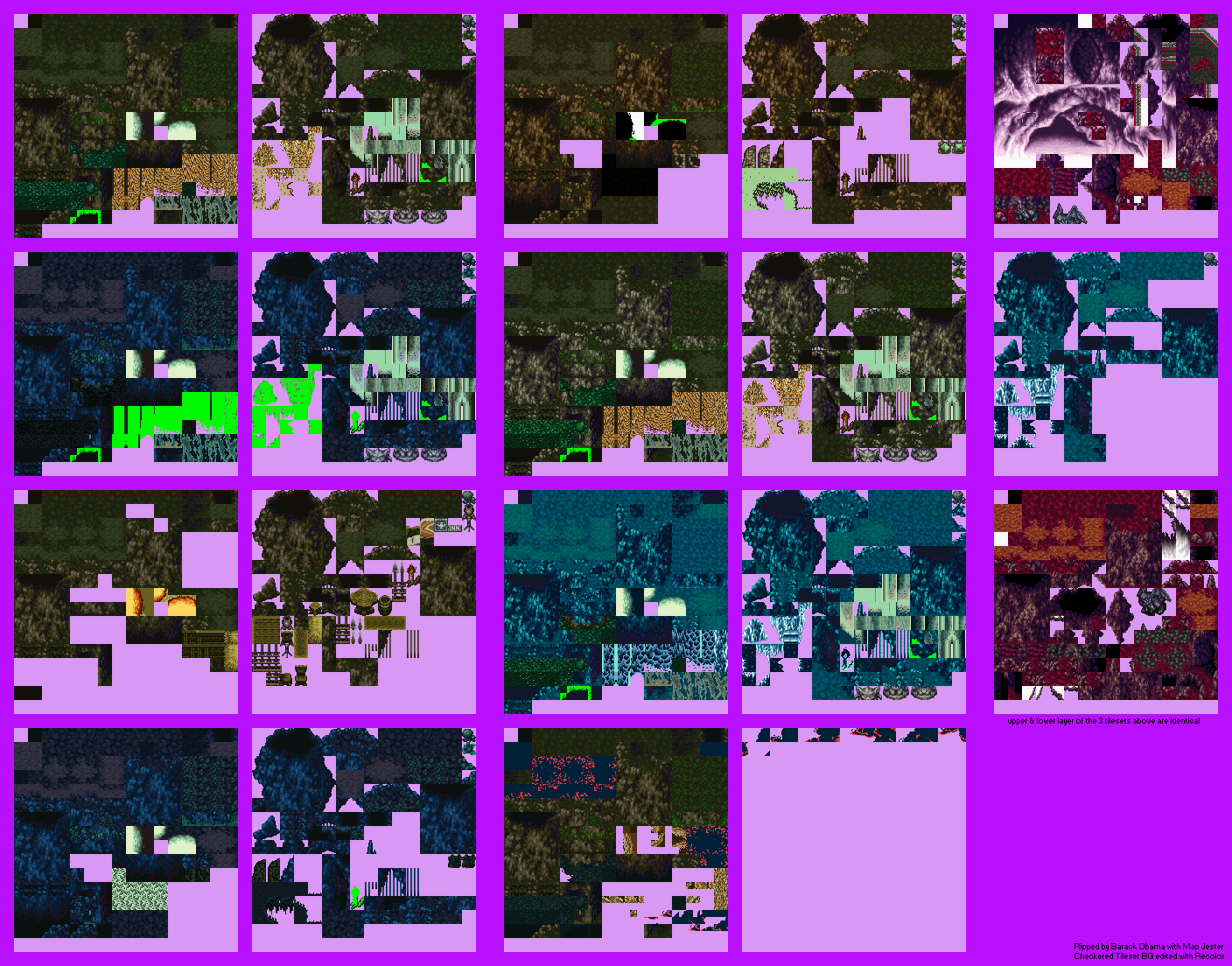 Cave Tilesets