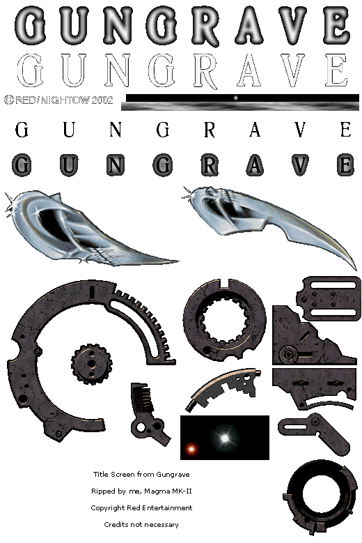 Gungrave - Title Screen
