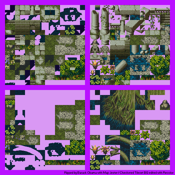 Sanctuary of Mana Tilesets