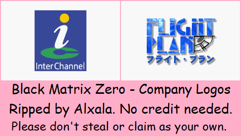 Black Matrix Zero - Company Logos
