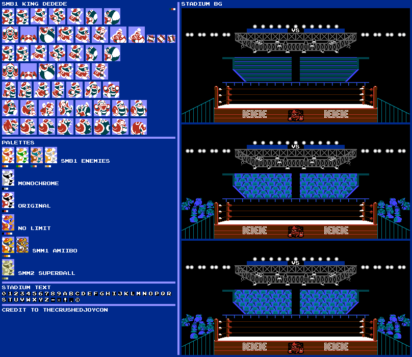 Kirby Customs - King Dedede (Super Mario Bros. NES-Style)