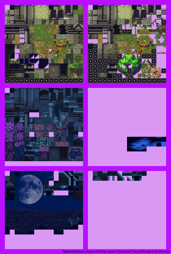 Temple & Tower (Exterior) Tileset