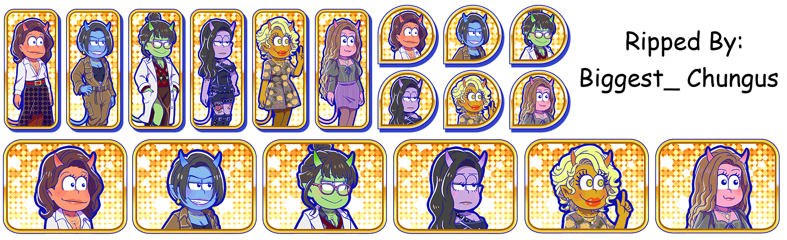 Set Icons (Girlymatsu-san in Hell)