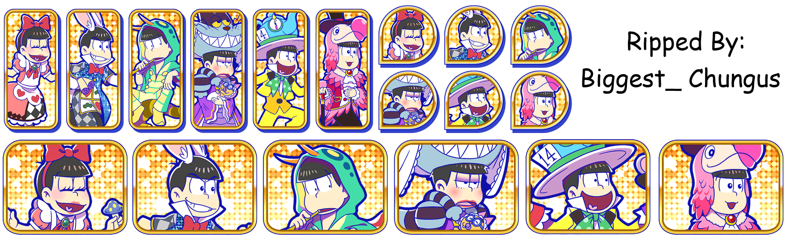 Set Icons (Osomatsu in Neet Land)