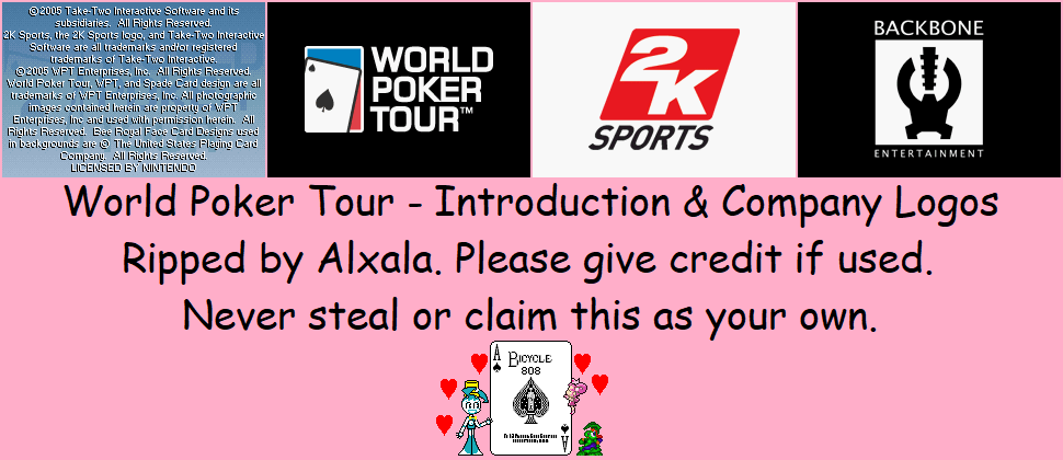 World Poker Tour - Introduction & Company Logos