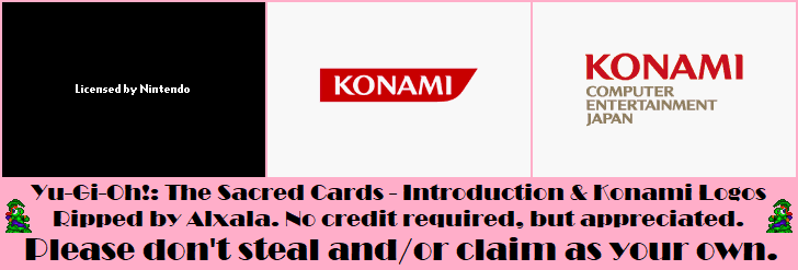 Introduction & Konami Logos