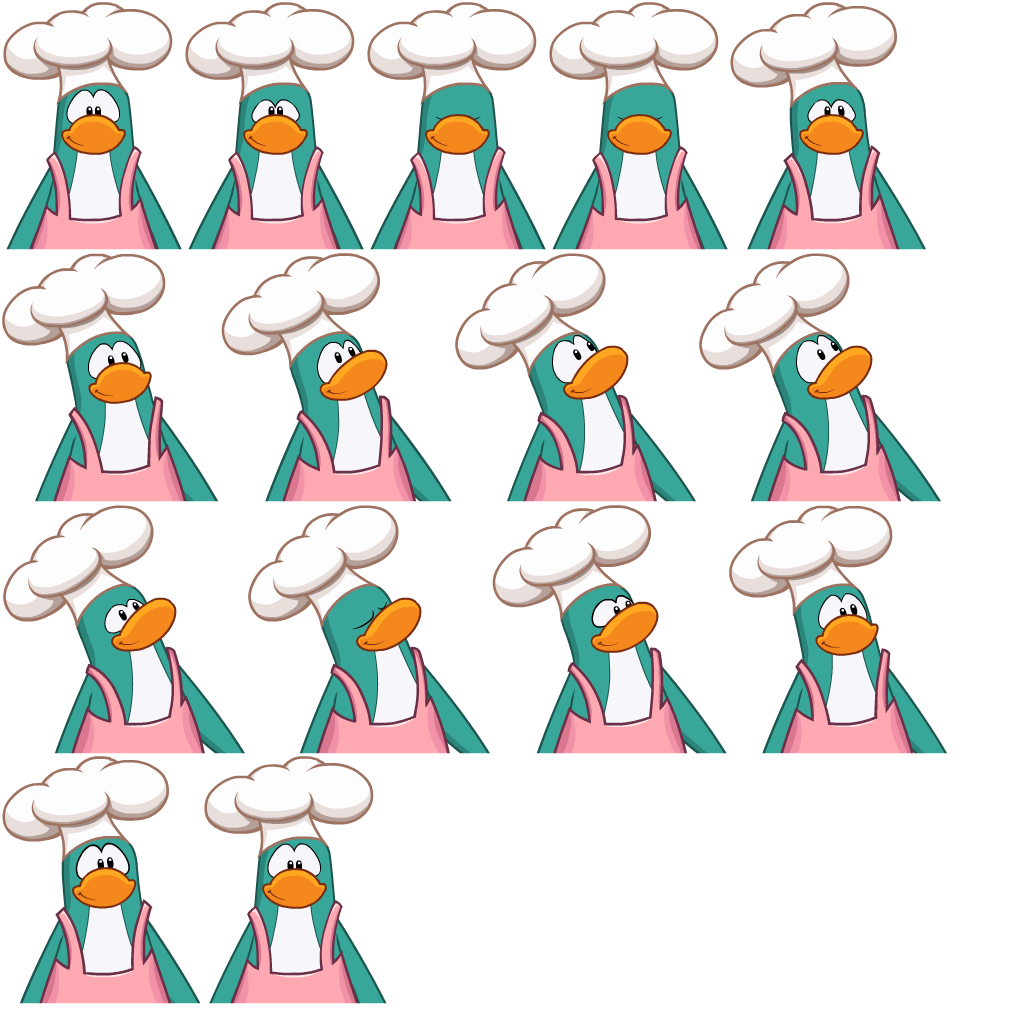 Club Penguin App / My Penguin - Chef (Cookie)